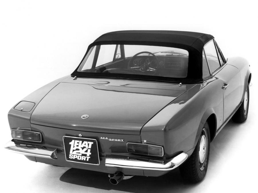  Fiat 124 Sport Spider 1966 года  (фото 3 из 7)